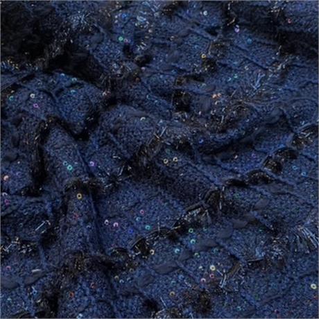 Tufted Sequin Tweed Image 1
