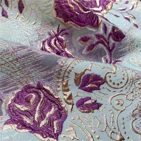 Italian clipped organza cloque Image 1