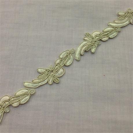 Beaded Embroidered Trim Image 1