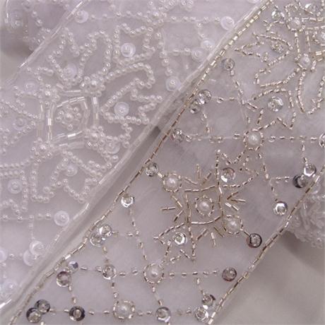 Beaded Border or Insertion 40mm Image 1