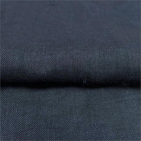 Navy Shirt Linen Image 1