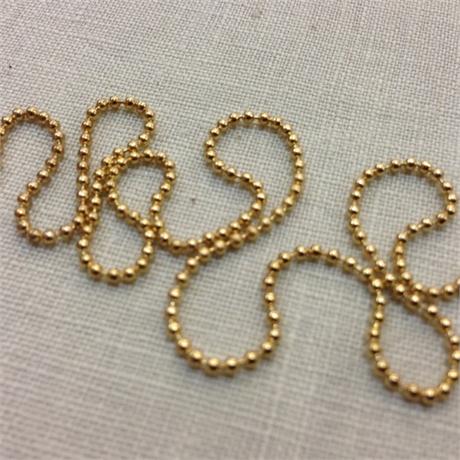 Brass Ball Chain Image 1
