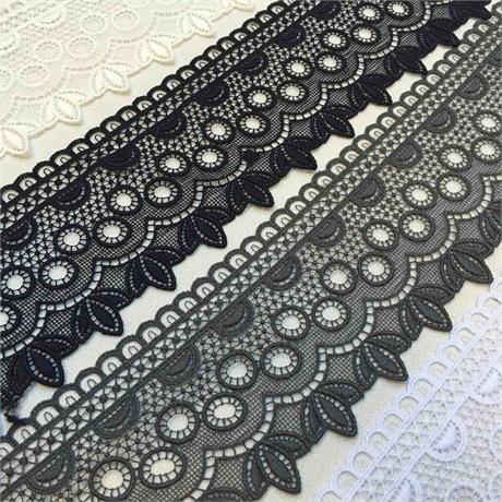 Polyester Guipure Lace Border Image 1