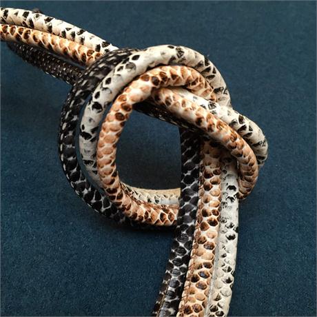 Animal Print Imitation Leather Cord Image 1