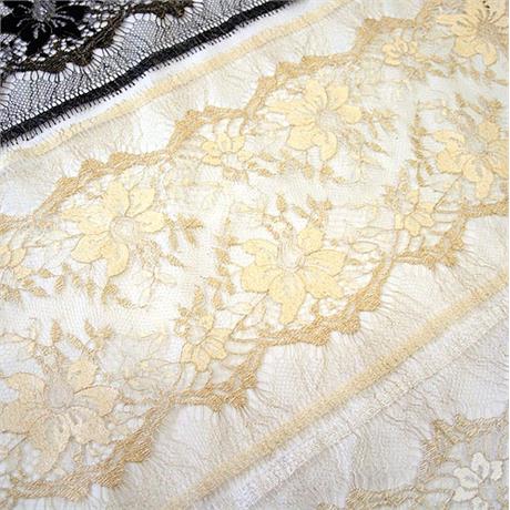 Metallic Chantilly Lace Image 1