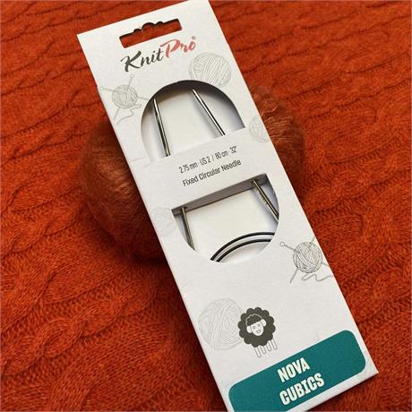 KnitPro Nova Cubics 80cm 2.75mm Circular Needle Image 1