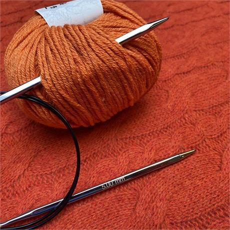 KnitPro Nova Cubics 80cm 5mm Circular Needle Image 1