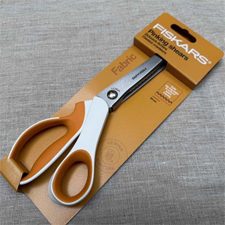 Fiskars Softbrip Pinking Shears - 24cm Image 1