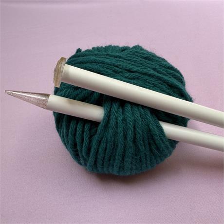 Addi 35cm 15.00mm Champagne Knitting Needles Image 1