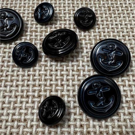 Italian Anchor Metal Shank Button Image 1