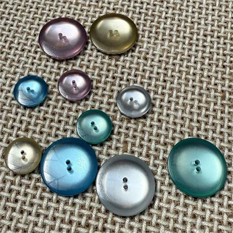 Italian 2-Hole Polyester Button Image 1