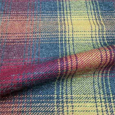 Red Mustard UK Wool Tartan Image 1