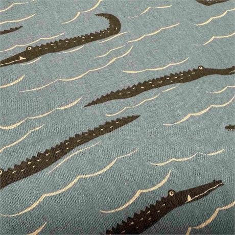 Japanese Croc Print Canvas Image 1