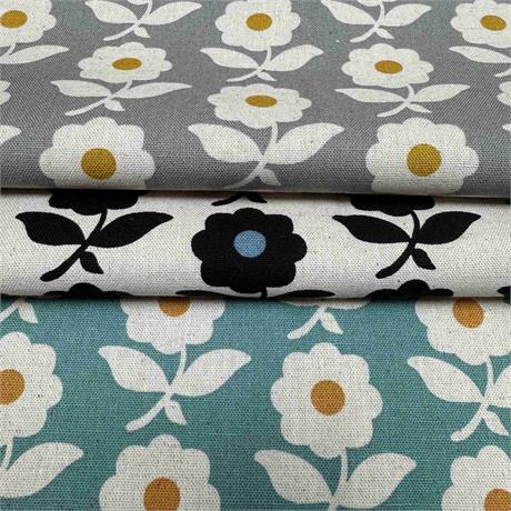 Japanese Fried Egg Flower Print Canvas Image 1