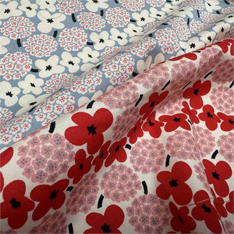 Japanese Floral Poplin Print Image 1