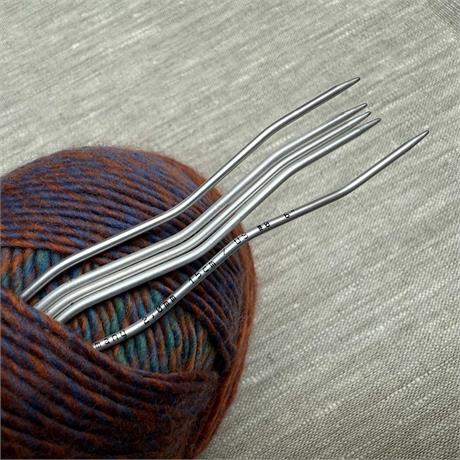 Addi 2.00mm CrasySnake Double Pointed Neddles  Image 1