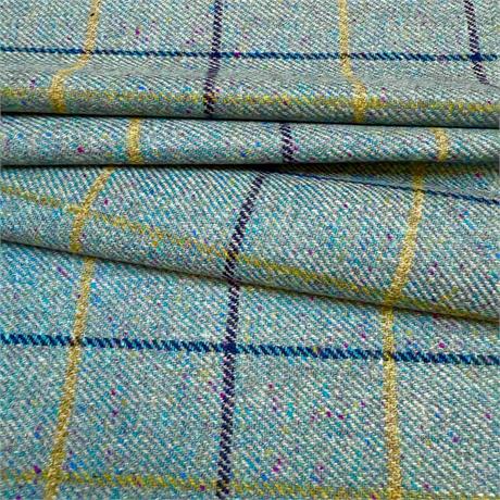 Blue Wool Check Image 1