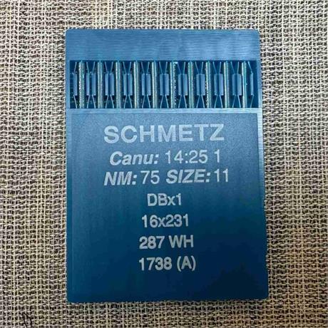 Schmetz #75 Industrial Sewing Machine Needle Image 1