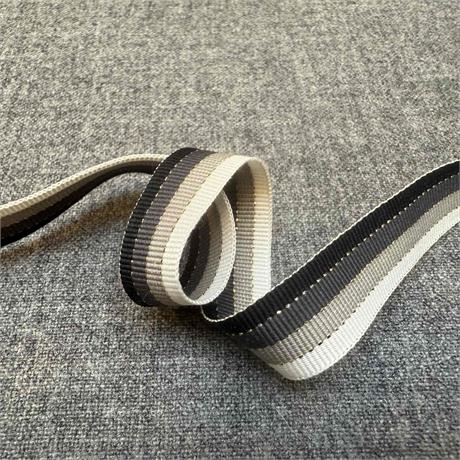 Italian Stripe Gros Grain Ribbon Image 1