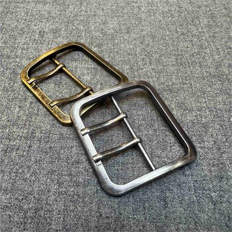 Metal Buckle with 2 Prongs Image 1