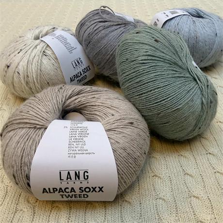 Lang Yarns Alpaca Soxx Tweed Image 1