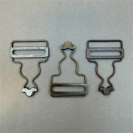 Recycled Brass Dungaree Clip Image 1