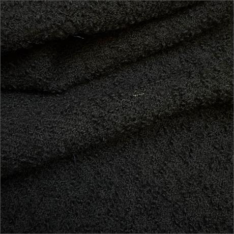 Black Wool Boucle Image 1