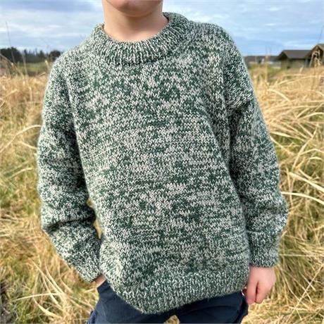 Melange Junior Sweater Pattern Image 1