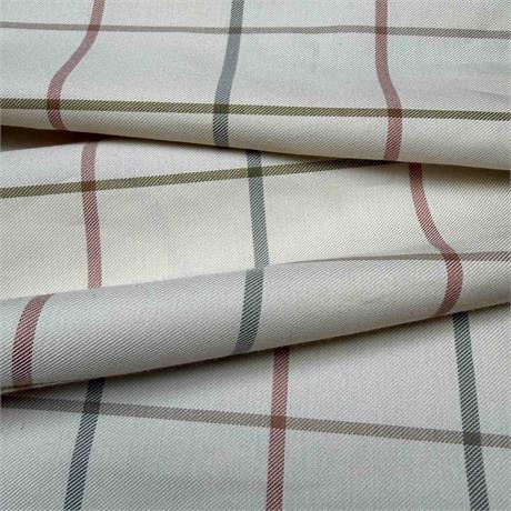 Cream Check Twill Image 1