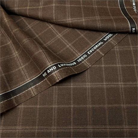 Brown Escorial Check Image 1