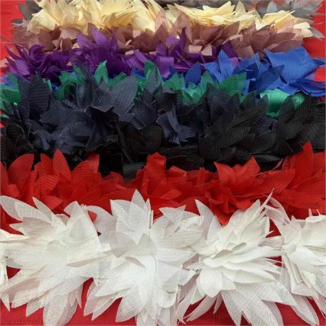 Polyester Flower Trimming Image 1