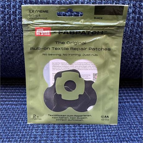 Prym Rub on Patch Extreme Pack of 2 Image 1