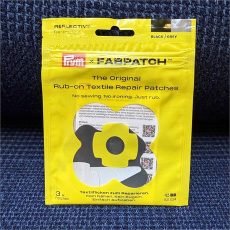 Prym Rub on Patch Reflective Pack of 3 Image 1