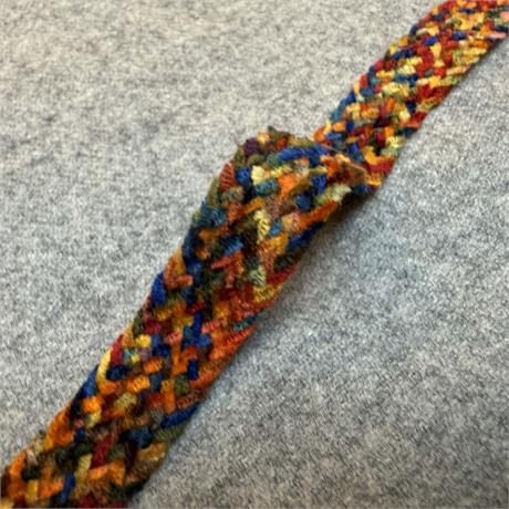 Multicoloured Chenile Braid Image 1