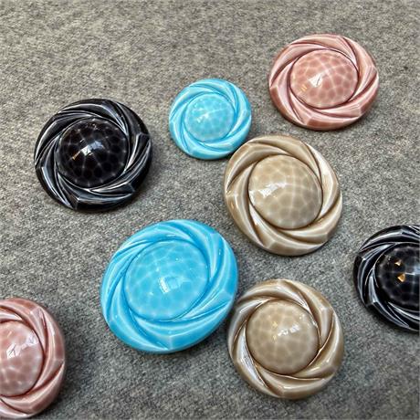 Italian Imitation Ceramic Shank Buttons Image 1