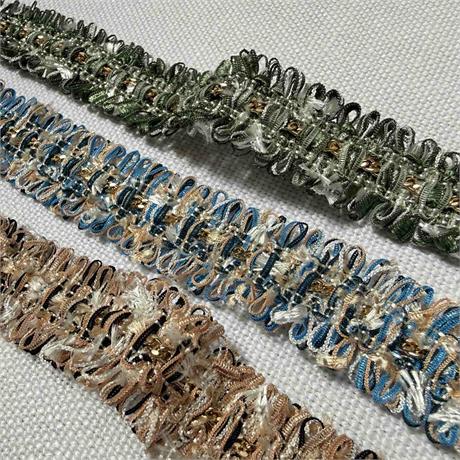 Mixed Fibre Metallic Braid Image 1