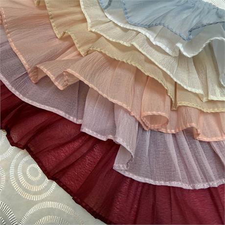 Gathered Tulle Flounce Image 1