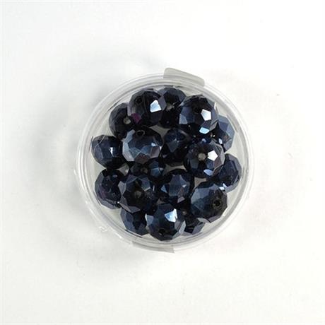 Pracht Glass Beads - Hermatite Image 1