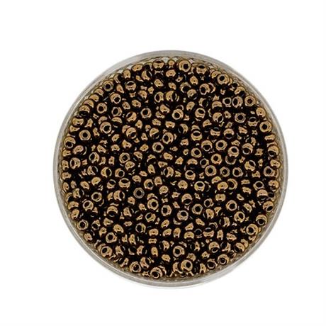 COPPER GLASS ROCAILLES 2.6MM 17G Image 1