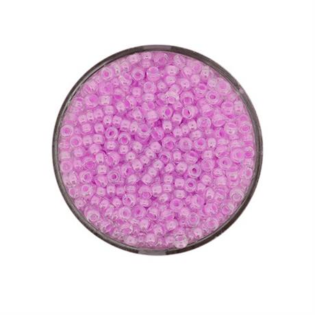 BABY PINK GLASS ROCAILLES 2.6MM 17G Image 1