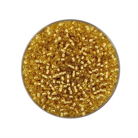 GOLD GLASS ROCAILLES 2.6MM 17G Image 1