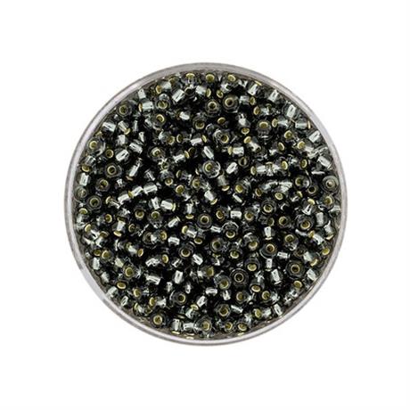 GREY GLASS ROCAILLES 2.6MM 17G Image 1