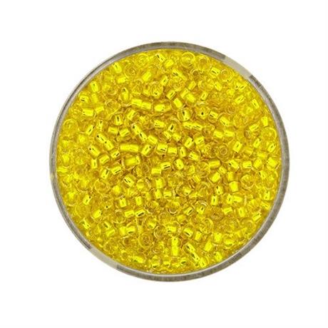 YELLOW GLASS ROCAILLES 2.6MM 17G Image 1