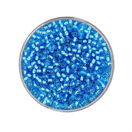 TURQUOISE GLASS ROCAILLES 2.6MM 17G Image 1