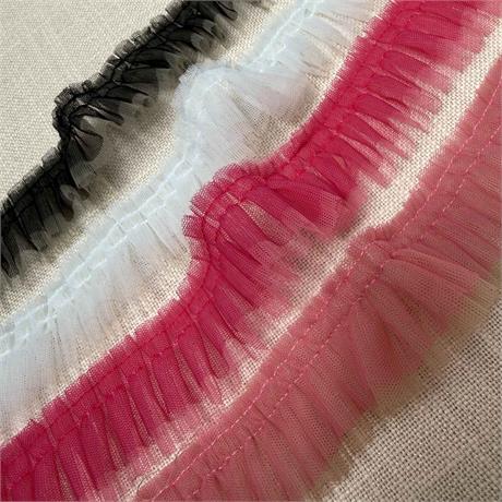 Pleated Tulle frill Image 1