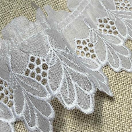 Japanese Broderie LaceFrill  Edging Image 1