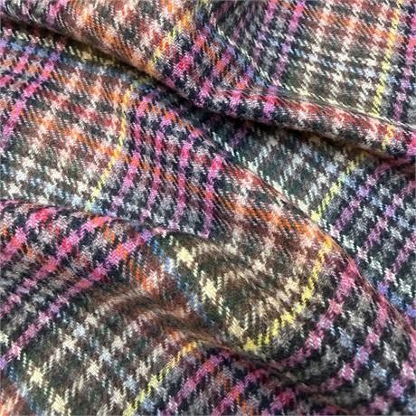 Multicolour Check Tweed Image 1