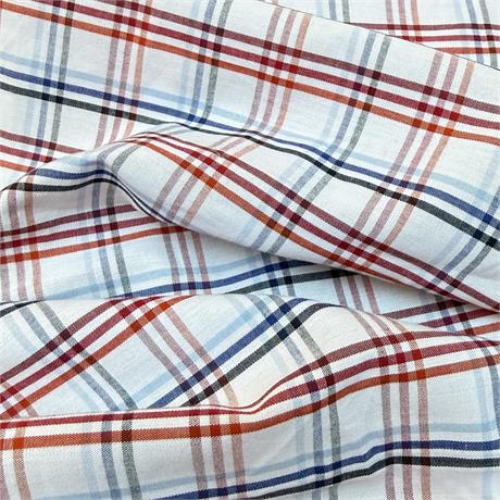 Italian Cotton Check Image 1
