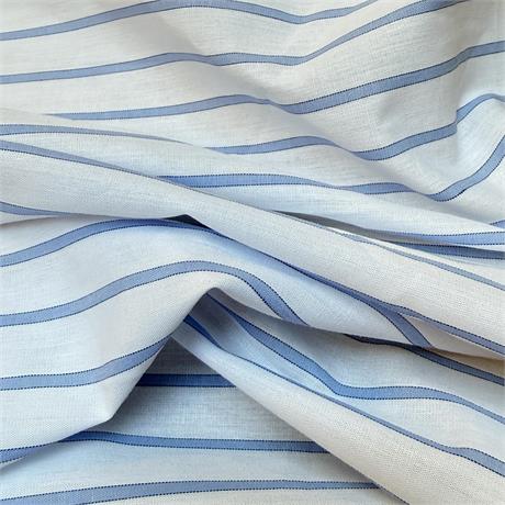 Italian Striped Poplin Image 1