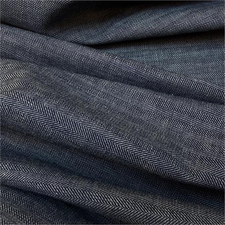 Italian Herringbone Denim Image 1